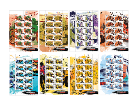 British Grand Prix 100 Years  - Sheet Set