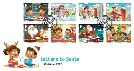 Letters to Santa  - Stamps First Day Cover