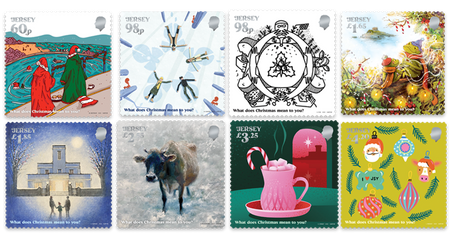 Christmas 2023 stamp set