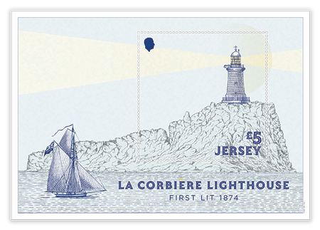 150 Years of La Corbière Lighthouse: First Lit 1874 - Miniature Sheet