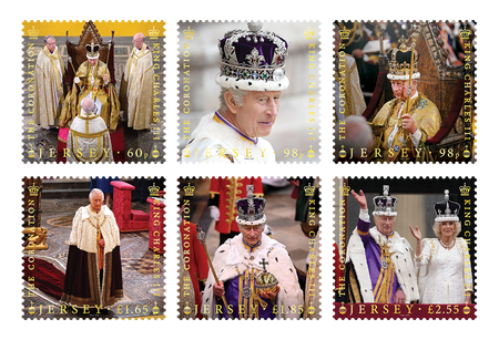 The Coronation of His Majesty King Charles III  - Stamp Set