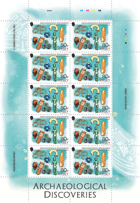 EUROPA 2025 80p sheet