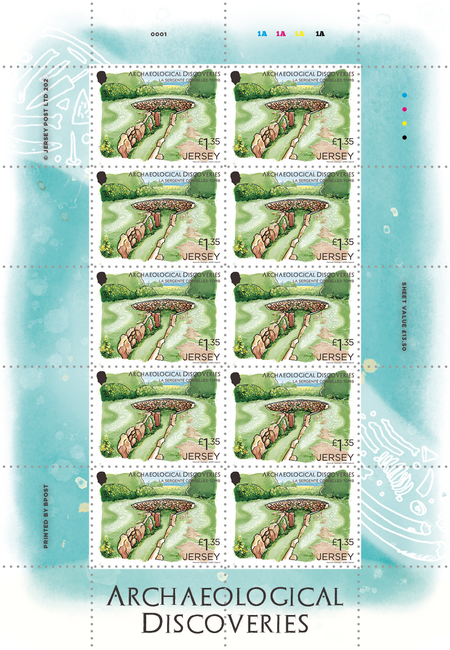 EUROPA 2025 UK small sheet of ten