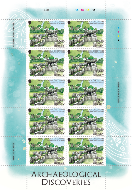 EUROPA 2025 Europe small sheet of 10