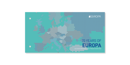 EUROPA 70 Years - Souvenir Miniature Sheet Presentation Pack