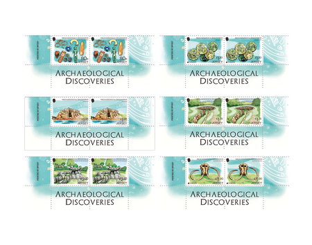 Jersey EUROPA Archaeological Discoveries - Pair