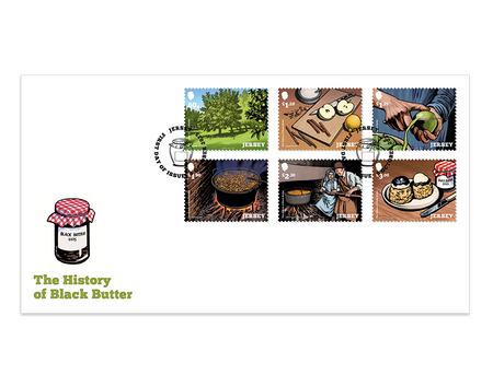 The History of Black Butter - Stamps First Day Cover