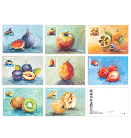 Fruits of Jersey Postcard Set