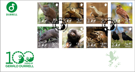 100 Years of Gerald Durrell: Conservation - Stamps First Day Cover