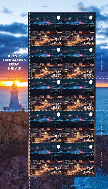 SEPAC Iconic Landmarks from the Air  - £1.40 Sheet