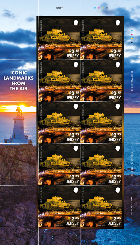 SEPAC Iconic Landmarks from the Air  - £2.35 Sheet