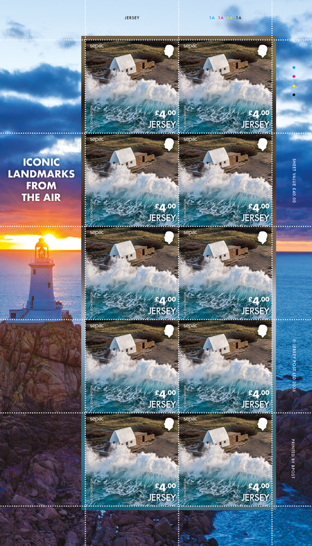 SEPAC Iconic Landmarks from the Air  - £4.00 Sheet