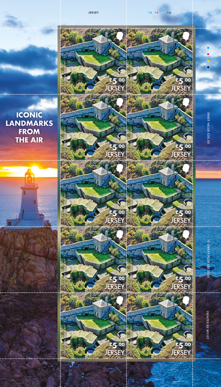 SEPAC Iconic Landmarks from the Air  - £5.00 Sheet