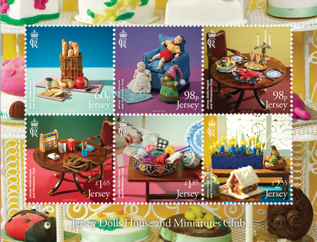 Jersey Dolls House and Miniatures Club - Souvenir Sheetlet