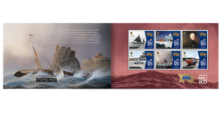 Jersey: Celebrating 200 Years of the RNLI – Prestige Stamps Booklet