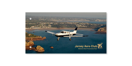 Jersey Aero Club 75 Years - Miniature Sheet Presentation Pack