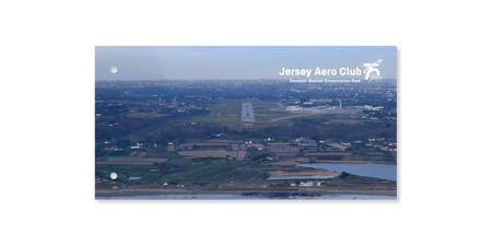 Jersey Aero Club 75 Years - Souvenir Sheetlet Presentation Pack