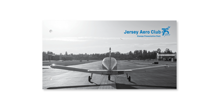 Jersey Aero Club 75 Years - Stamps Presentation Pack