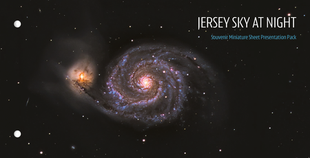Jersey Sky at Night  - Souvenir Miniature Sheet Presentation Pack