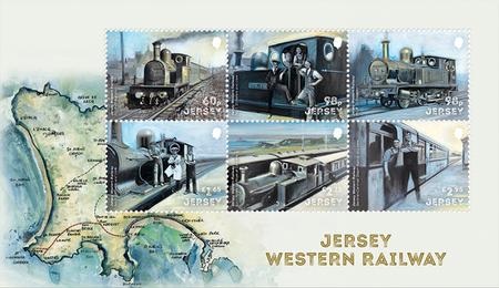 Jersey Western Railway - Souvenir Sheetlet