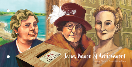 Jersey Women of Achievement - Stamps Presentation Pack