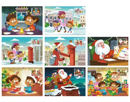 Letters to Santa  - Postcards