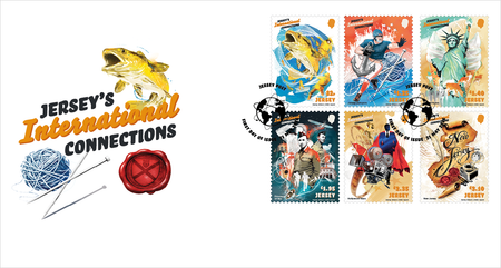 Jersey's International Connections - Stamps First Day Cover