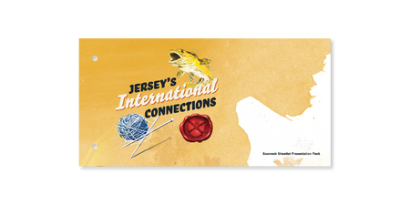 Jersey's International Connections - Souvenir Sheetlet Presentation Pack