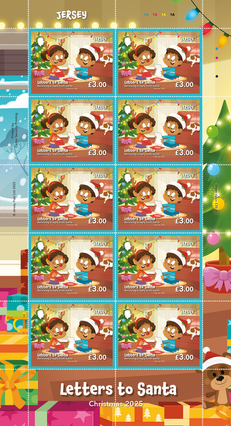 Letters to Santa Europe large sheet