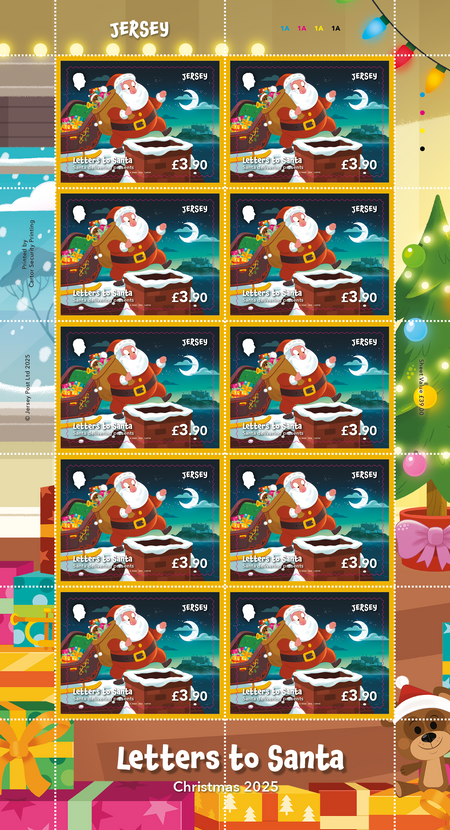 Letters to Santa rest of world sheet