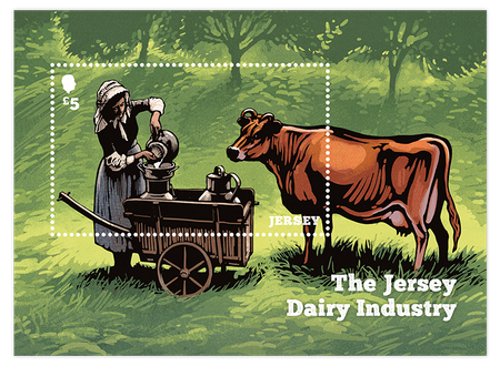 The Jersey Dairy Industry - Miniature Sheet