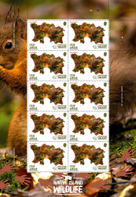 Native Island Wildlife - £3.10 Sheet