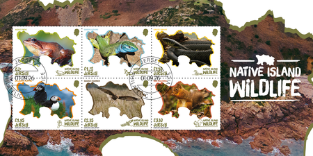 Native Island Wildlife - CTO Souvenir Sheetlet