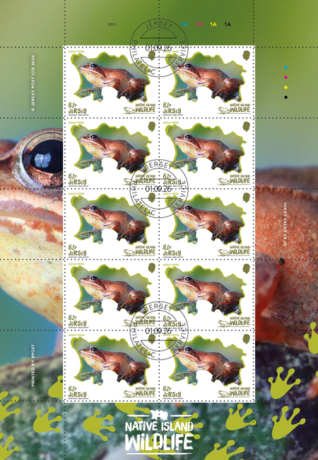 Native Island Wildlife - CTO 82p Sheet