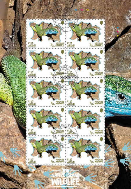 Native Island Wildlife - CTO £1.25 Sheet
