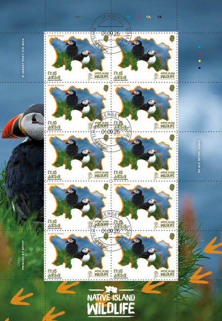 Native Island Wildlife - CTO £1.95 Sheet