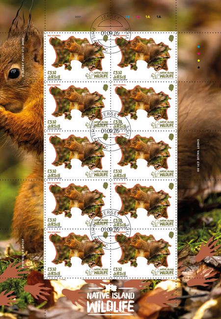 Native Island Wildlife - CTO £3.10 Sheet