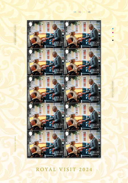 Royal Visit 2024 £12.00 sheet
