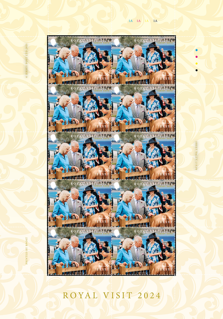 Royal Visit 2024 - £1.35 Sheet