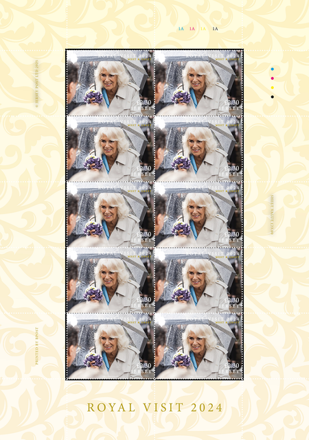 Royal Visit 2024 - £2.30 Sheet