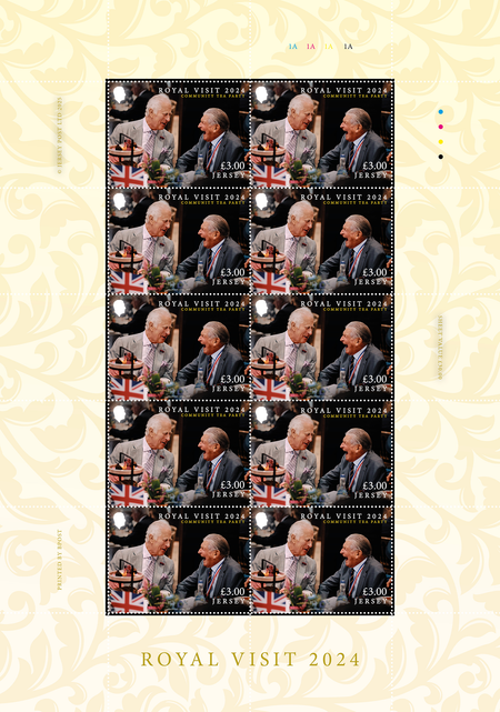 Royal Visit 2024 - £3.00 Sheet