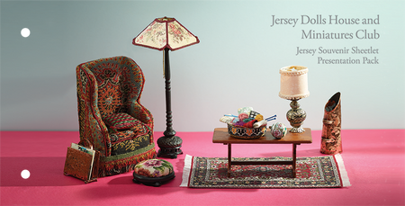 Jersey Dolls House and Miniatures Club - Souvenir Sheetlet Presentation Pack