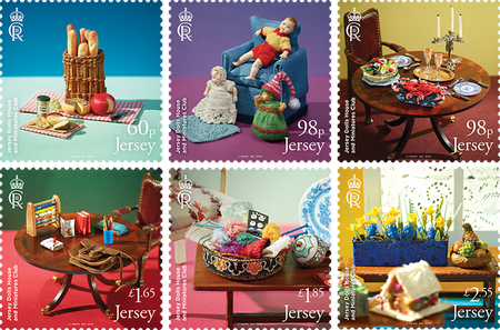 Jersey Dolls House and Miniatures Club - Stamp Set