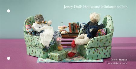 Jersey Dolls House and Miniatures Club - Stamps Presentation Pack