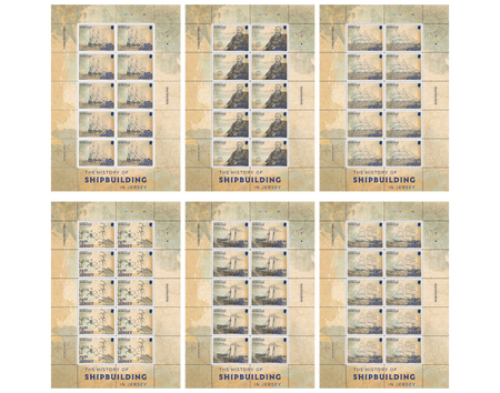 The History of Shipbuilding  - Sheet Set
