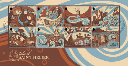 Tales of Saint Helier - CTO Souvenir Sheetlet