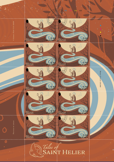 Tales of Saint Helier - CTO £1.40 Sheet