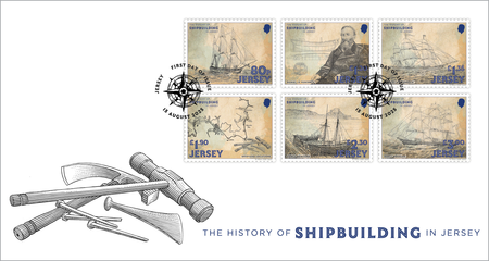 The History of Shipbuilding  - Stamps First Day Cover