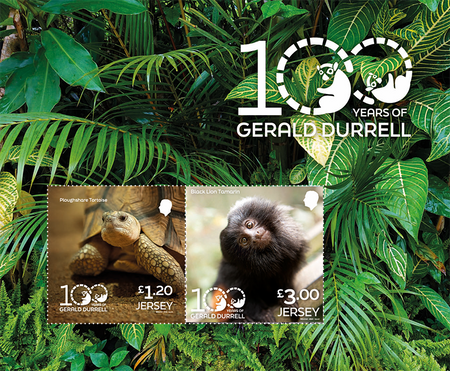 100 Years of Gerald Durrell: Conservation - Souvenir Miniature Sheet