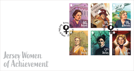 Jersey Women of Achievement - Stamps First Day Cover